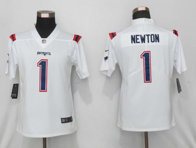 Women Nike New England Patriots 1 Newton White Vapor Untouchable Limited Jersey,We sell and wholesale Women Nike New England Patriots 1 Newton White Vapor Untouchable Limited Jersey on line form chian!